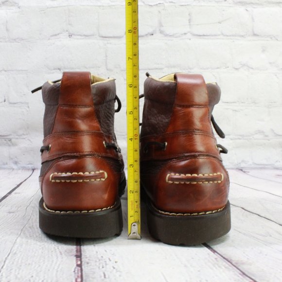 LL BEAN Allagash Bison Handsewns Chukka Bootie Boots Size 11 EE - Picture 8 of 9